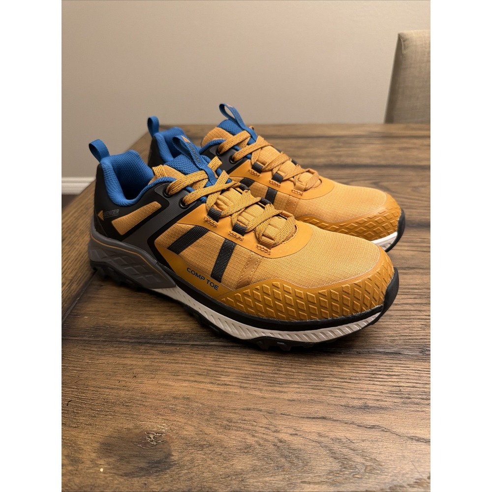 Avenger Men's Aero Trail Composite Toe EH Work Shoe Yellow/Blue - Size 10 ..B28